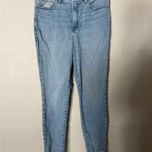 Good American Light Blue Skinny Jeans